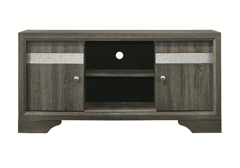 Crown Mark Furniture Regata TV Stand in Gray image
