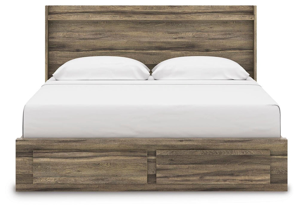 Elbrim Panel Storage Bed