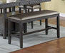 Crown Mark Furniture Bankston Bench in Brown image