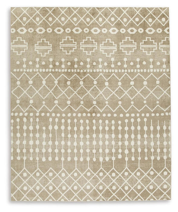 Bunchly 7'10" x 10'3" Washable Rug