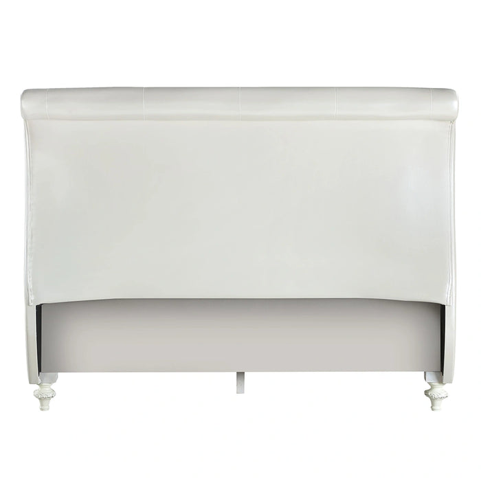 Twin Bed (Padded Sleigh)
