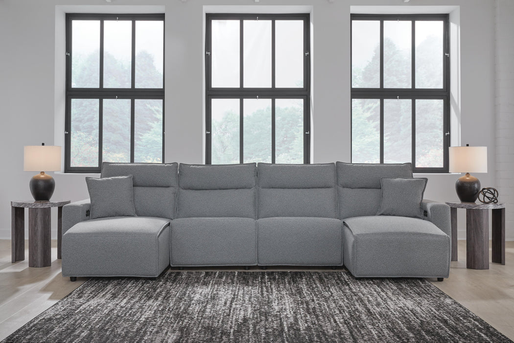 Modmax II Reclining Sectional with Double Chaise