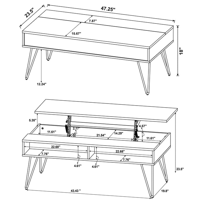 Fanning Coffee Table Sets
