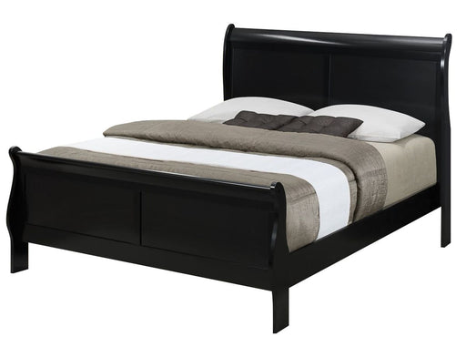 Crown Mark Furniture Louis Philip King Bed in Black image