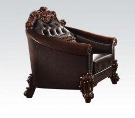 Acme Vendome Living Room Chair in Cherry 53132
