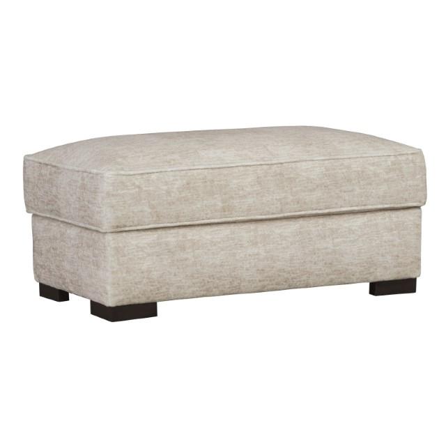 ARDENFOLD Ottoman, Beige & Gray