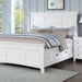 CASTILE Cal.King Bed, White image