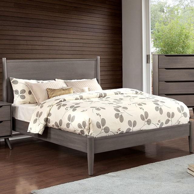 Lennart Gray Cal.King, E.king, & Queen Bed