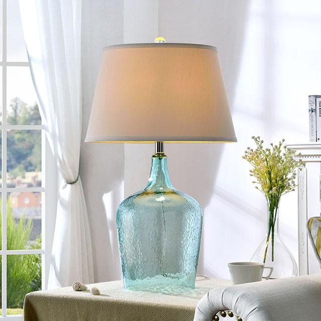 Alex Blue 27"H Table Lamp