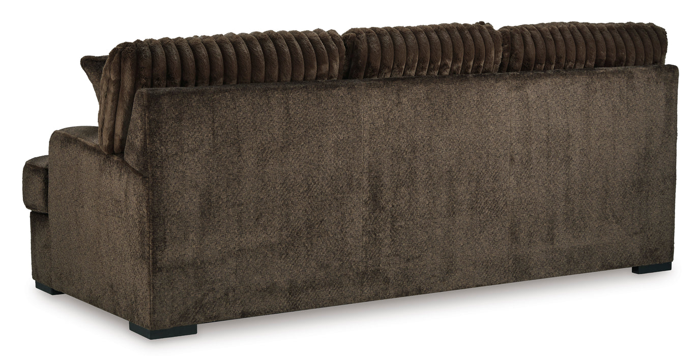 Gaucho 94" Sofa with Corduroy Design