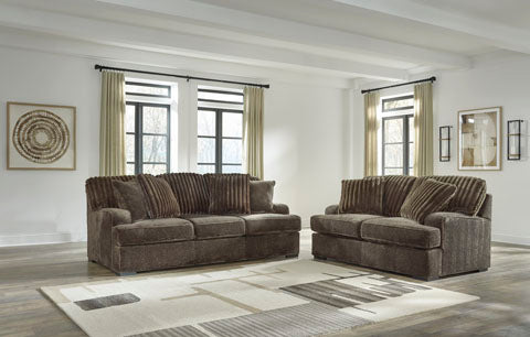 Gaucho 94" Sofa with Corduroy Design