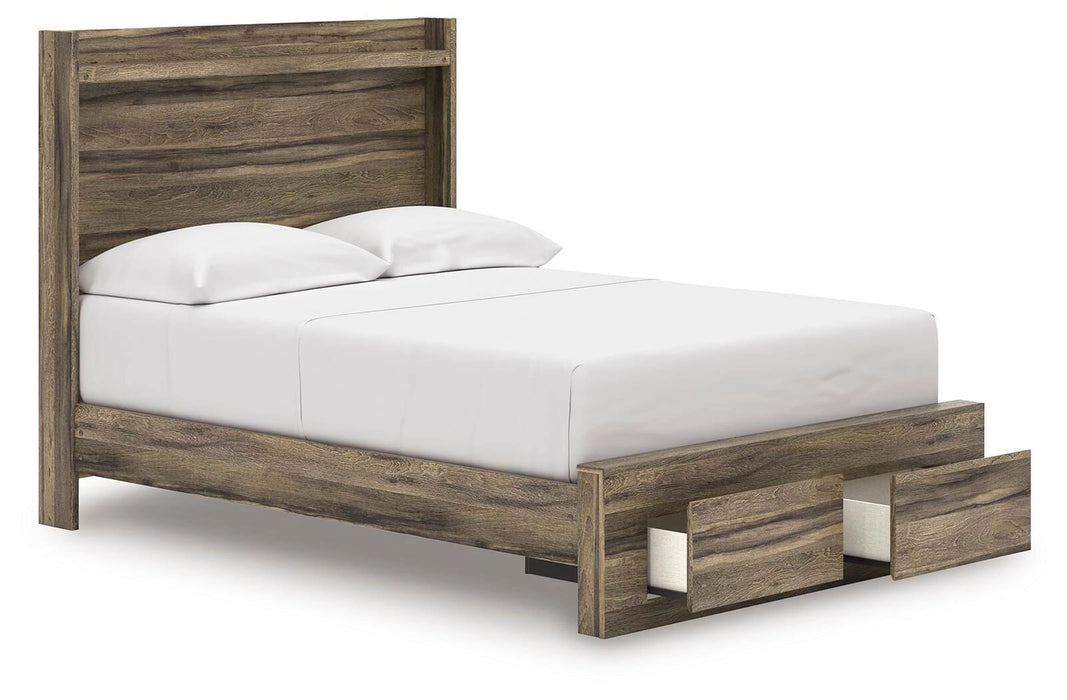 Elbrim Panel Storage Bed