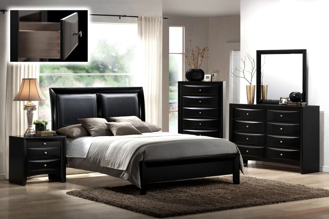 Crown Mark Furniture Emily Dresser in Black