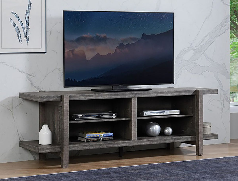 Crown Mark Furniture Coralee TV Stand in Gray image
