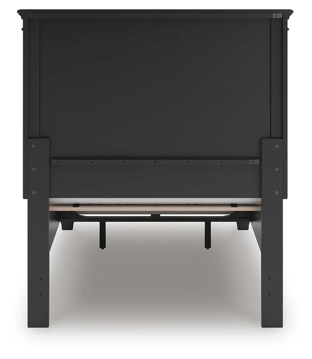 Lanolee Panel Storage Bed