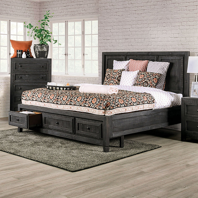 Oakridge Bed Brown & Grey