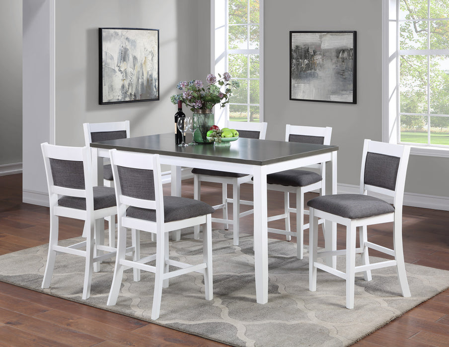 Vilo Home Coastal Porto 7 Piece Dining Set