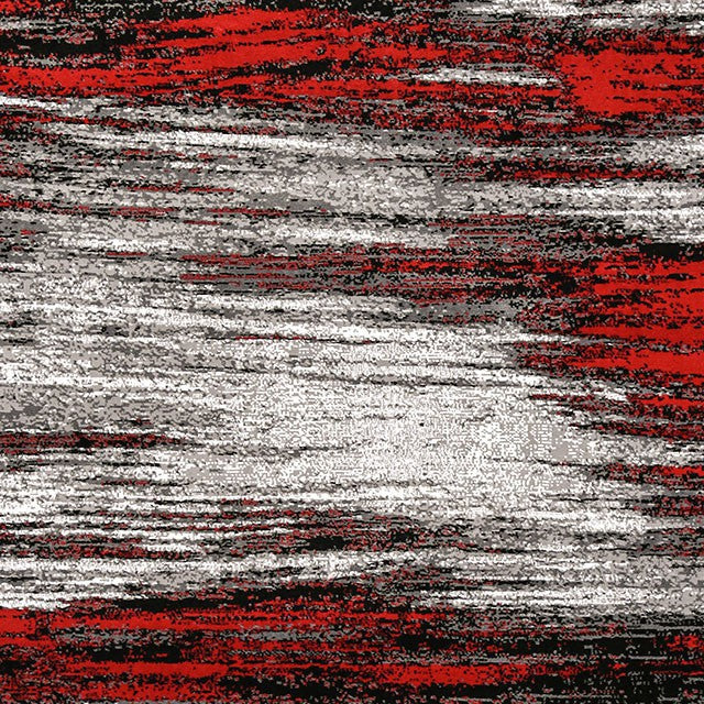 Sivas Area Rug Black and Red